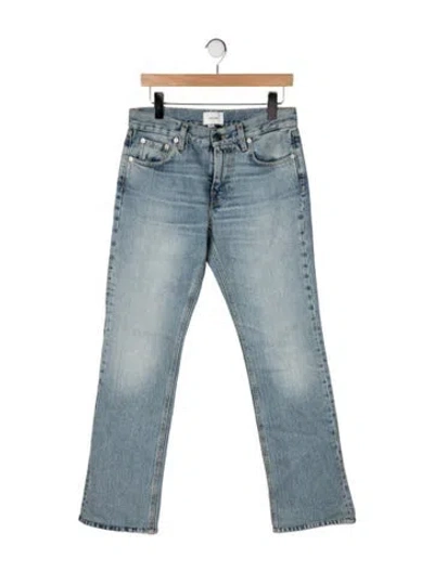 Pre-owned Haikure Mid-rise Flared Jeans In Blue