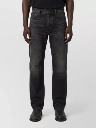 Haikure Mid-rise Regular-fit Straight-leg Denim Jeans In White