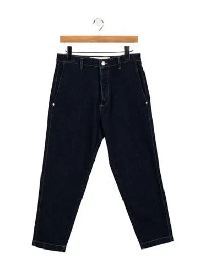 Pre-owned Haikure Mid-rise Straight Leg Jeans In Blue
