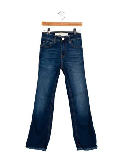 Pre-owned Haikure Mid-rise Straight Leg Jeans In Blue