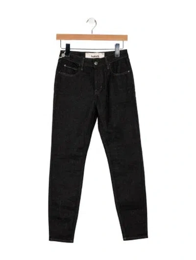 Pre-owned Haikure Mid-rise Straight Leg Jeans W/ Tags In Black