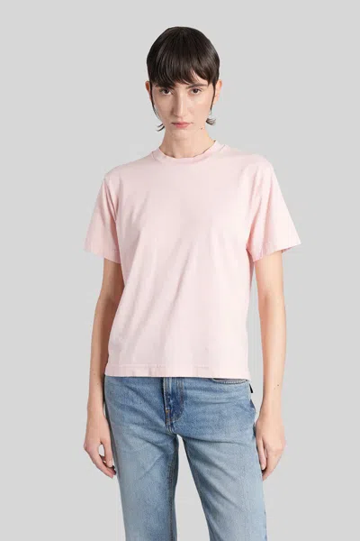 Haikure Nat T-shirt In Rose-pink Cotton
