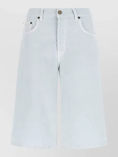 Haikure New Becky Twill 45 Tailored Bermuda Shorts In Blue