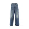 Haikure 'new Jo' Authentic Dark Wash Denim Pants In Blue