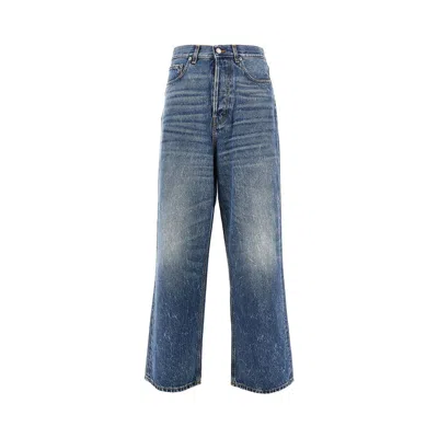 Haikure 'new Jo' Authentic Dark Wash Denim Pants In Blue