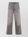 Haikure New Jo Distressed Five Pocket Jeans In Gray