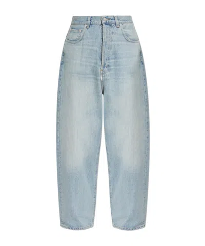 Haikure Five-pocket Wide-leg Jeans In Blue