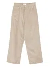 Haikure Wide Leg Corduroy Five Pocket Trousers In Multi