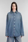 Haikure New Ofelia Oversized Shirt In Blue