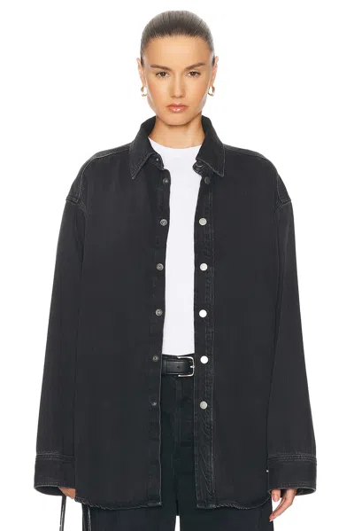 Haikure New Ofelia Top In Black Tencel