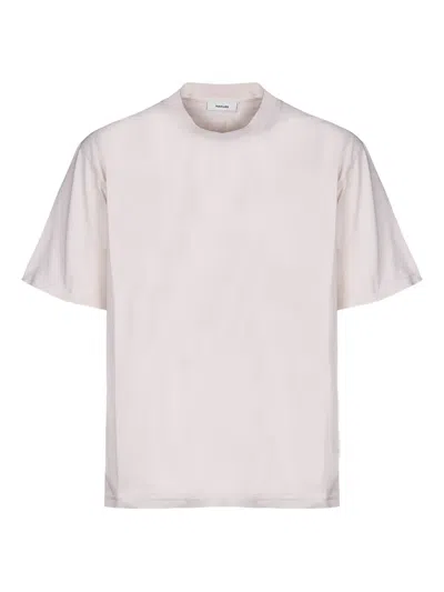 Haikure Soft Jersey Crew-neck T-shirt In White