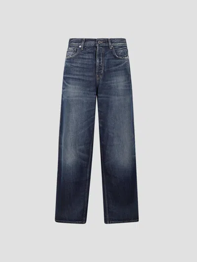 Haikure Norm Core Organic Cotton Denim Trousers