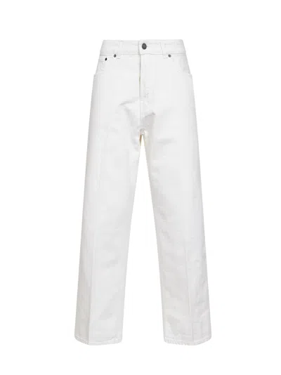 Haikure Off White Cotton Denim Betty Cropped Jeans