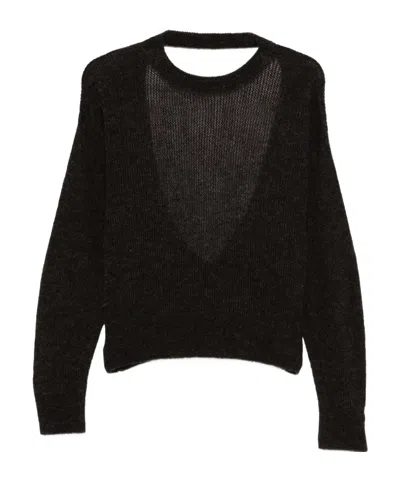 HAIKURE OPEN-BACK SWEATER