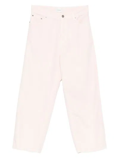 Haikure Organic-cotton Jeans In Pink