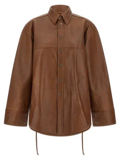 Haikure Overshirt In Brown