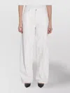 Haikure Nine In The Morning "giove Piatto" Slim Trouser In White