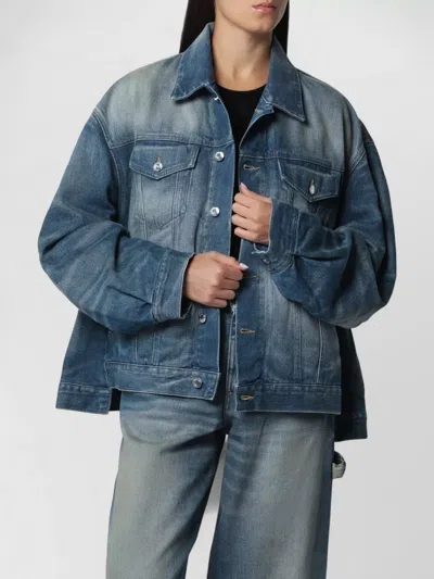 HAIKURE OVERSIZED JACKET FRONT POCKETS DESIGN