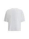 Haikure Drop Shoulder Short-sleeved T-shirt In White