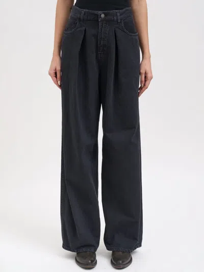 Haikure Pantalone Candy Twill 45 In Black