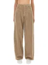 Haikure Bethany Velvet Trousers In Brown
