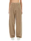 Haikure Bethany Velvet Trousers In Brown