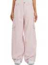 Haikure Belt Loop Casual Pants In Black