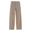 Haikure Cotton Pants In Gray
