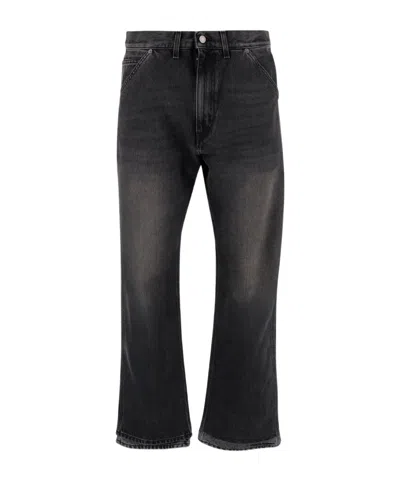 Haikure Patch-pocket Trousers In Gray