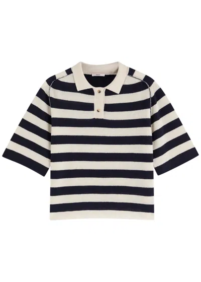 Haikure Pauline Striped-intarsia Wool-blend Jumper