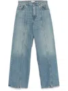 Haikure Five-pocket Denim Trousers