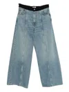Haikure Peace Jeans In Blue
