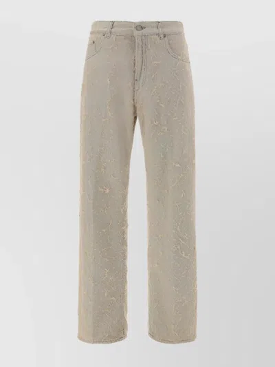 Haikure Pilling Effect Cotton Jeans