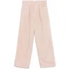 Haikure Wide-leg Candy Jeans In Pink