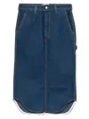 Haikure Piper Blue Sapphire Skirt In Blue