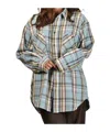 Haikure Plaid Long-sleeved Shirt In Multi