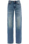 Haikure Cleo Mid-rise Slim Jeans In Blue