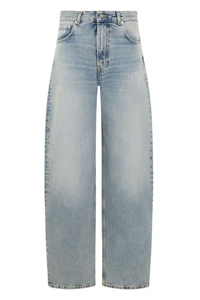 Haikure Relaxed Fit Denim Jeans For Women - Fw25 In Black