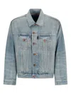 Haikure Richie Button-fastening Denim Jacket In Blue