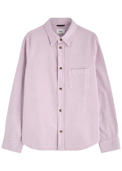Haikure Ronda Cotton-blend Shirt In Lilac