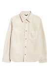 Haikure Ronda Twill Button-up Shirt In Hazelnut