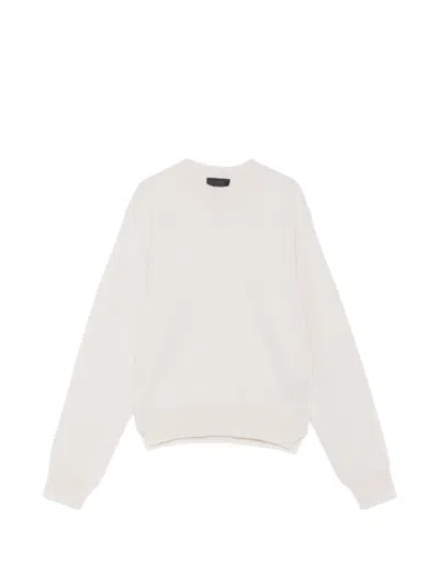 Haikure Rose Crew-neck Sweater In Neutral