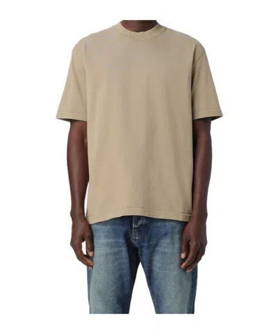 Haikure Round Neck Short Sleeve T-shirt In Neutral