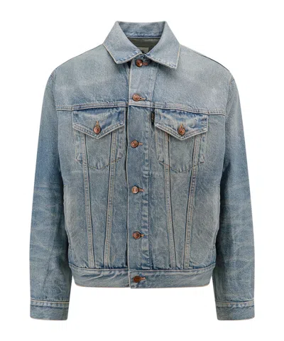 Haikure Sage Denim Jacket In Blue
