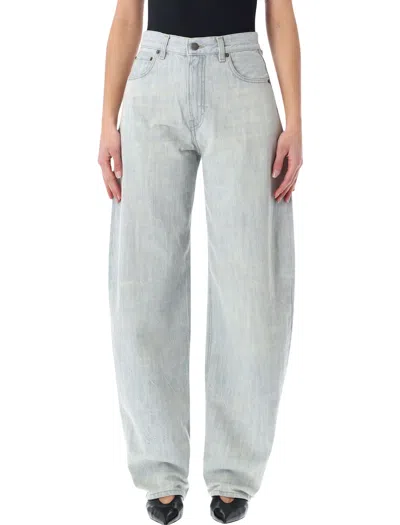 Haikure Sculpted Balloon Jeans - Mid Rise, Size 26 In Blue