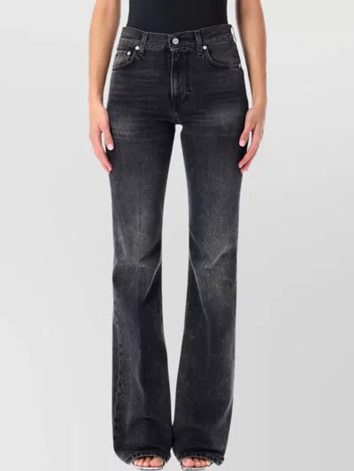 HAIKURE SCULPTING FLARED TROUSERS FIVE POCKETS