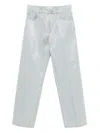 Haikure Sequin-embellished Straight-leg Trousers In Blue