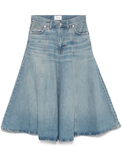 HAIKURE FLARED MIDI SKIRT