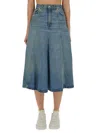Haikure Mid Serenity Ionic Blue Skirt
