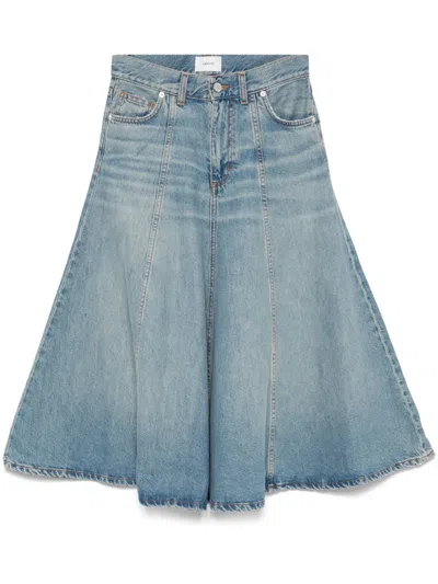 Haikure Serenity Midi Skirt In Blue